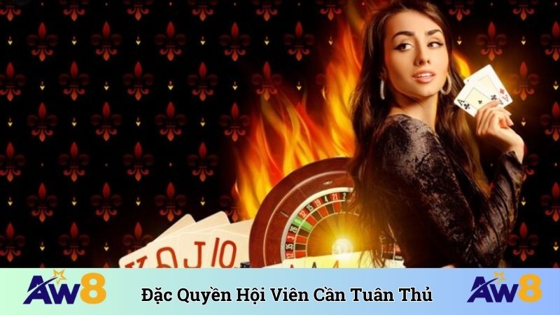 Đặc quyền hot nhất mà hội viên cần tuân thủ