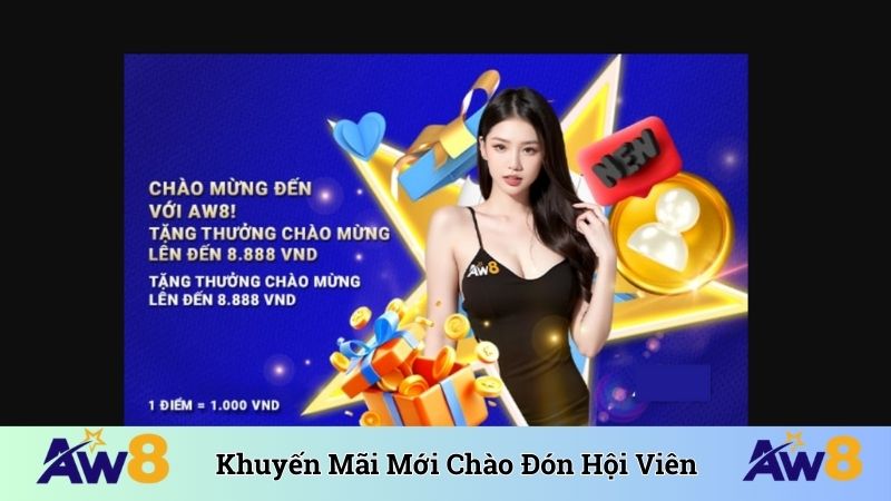 Khuyến mãi mới chào đón hội viên hấp dẫn